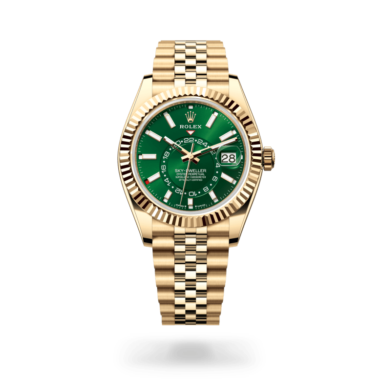 Rolex Sky-Dweller, M336938-0008, 42mm, 18 kt geelgoud