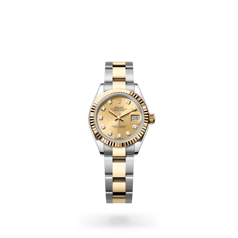 Rolex Lady-Datejust, M279173-0012, 28mm, Geel Rolesor - een combinatie van Oystersteel en geelgoud