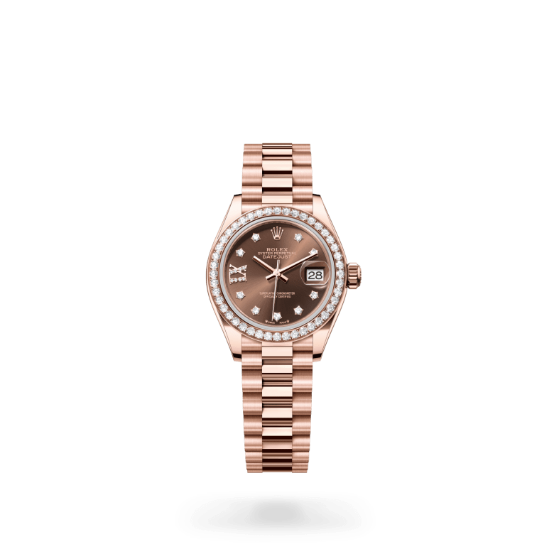 Rolex Lady-Datejust, M279135RBR-0001, 28mm, 18 kt Everose-goud