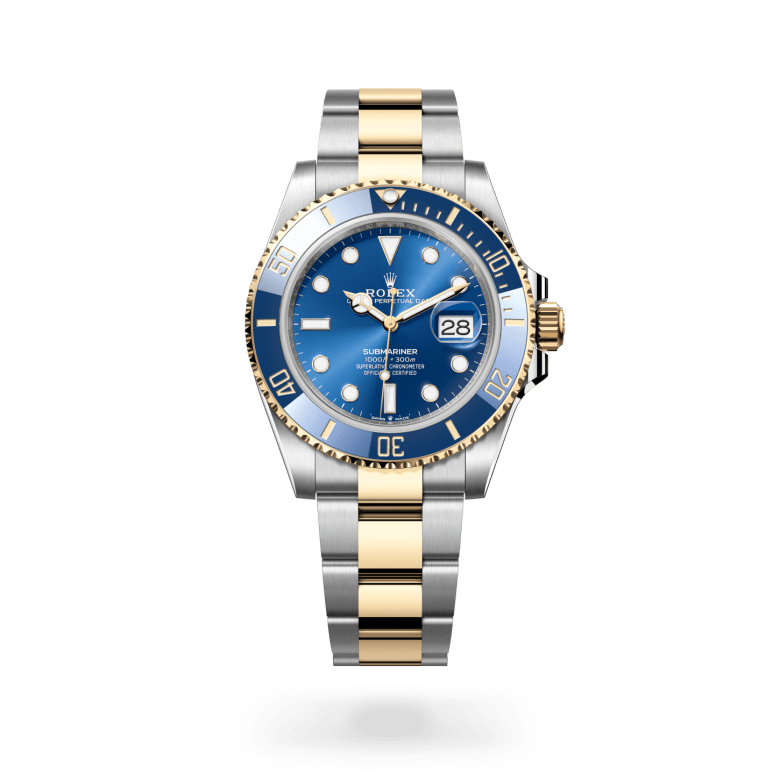 Rolex Submariner Date, M126613LB-0002, 41mm, Geel Rolesor - een combinatie van Oystersteel en geelgoud