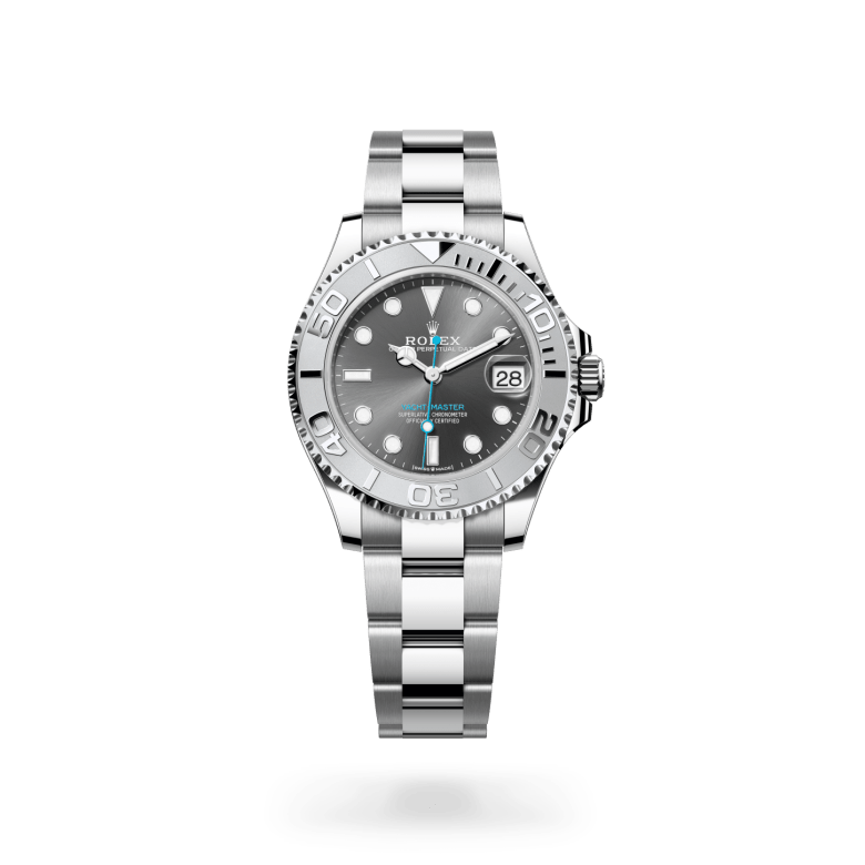 Rolex Yacht-Master 37, M268622-0002, 37mm, Rolesium - een combinatie van Oystersteel en platina