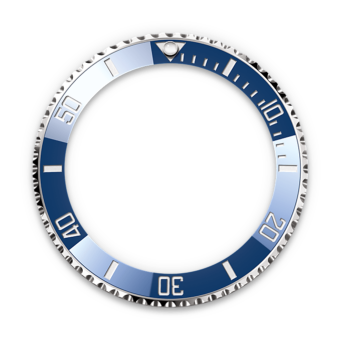 Unidirectioneel draaibare bezel