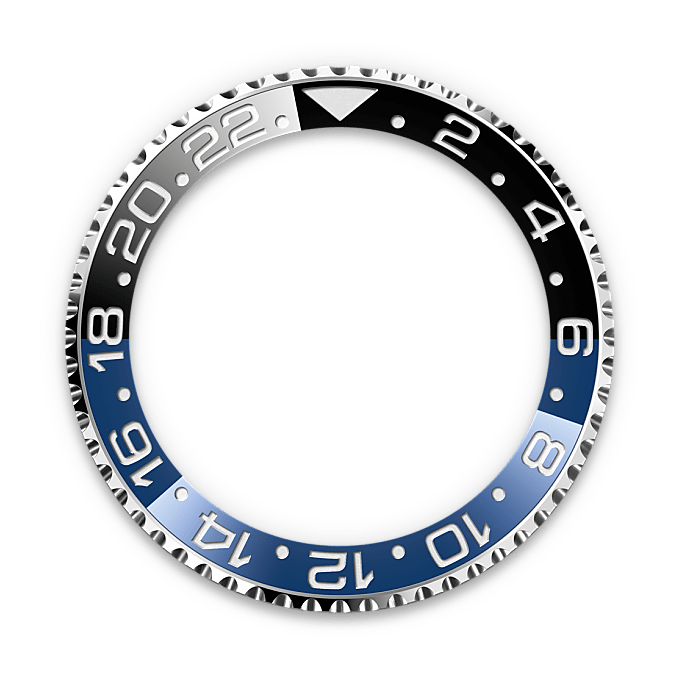 Draaibare bezel met 24-uursaanduiding