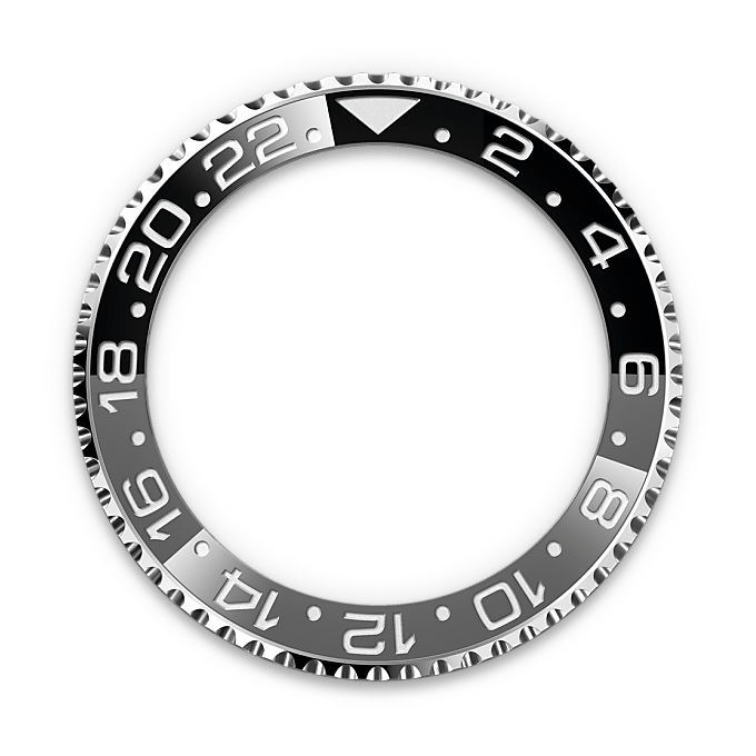 Draaibare bezel met 24-uursaanduiding