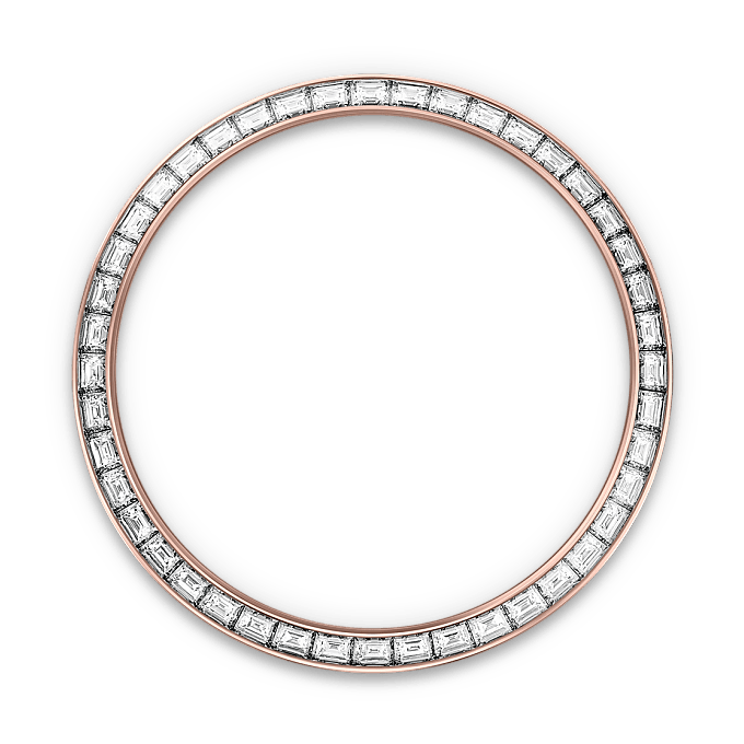 Bezel bezet met diamanten
