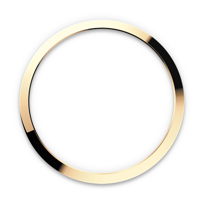 Gladde bezel