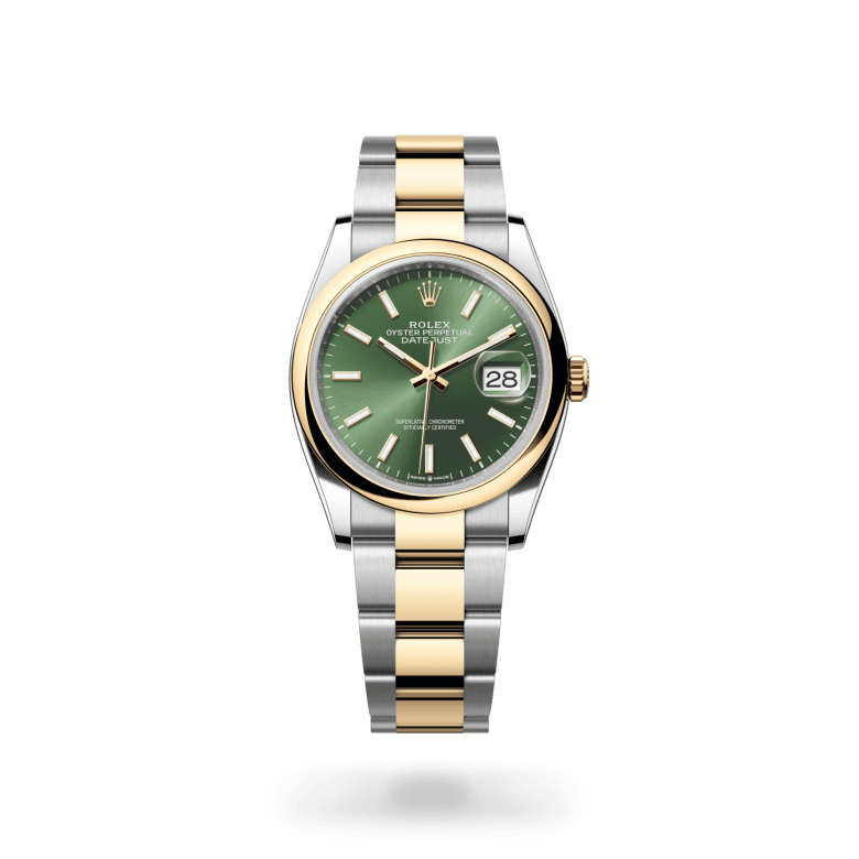 Rolex Datejust 36, M126203-0058, 36mm, Geel Rolesor - een combinatie van Oystersteel en geelgoud