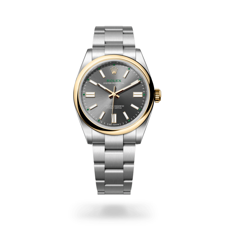 Rolex Oyster Perpetual 41, M134303-0001, 41mm, Geel Rolesor - een combinatie van Oystersteel en geelgoud