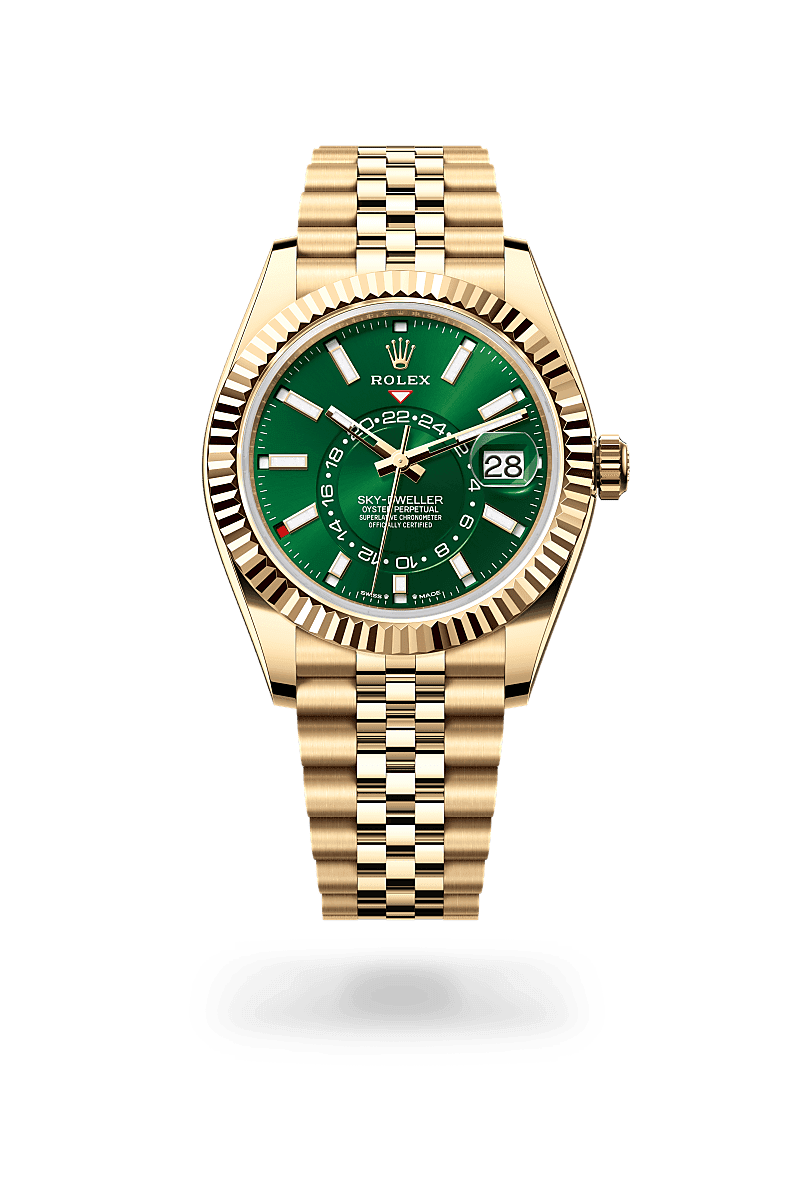 Rolex Sky-Dweller, M336938-0008, 42mm, 18 kt geelgoud