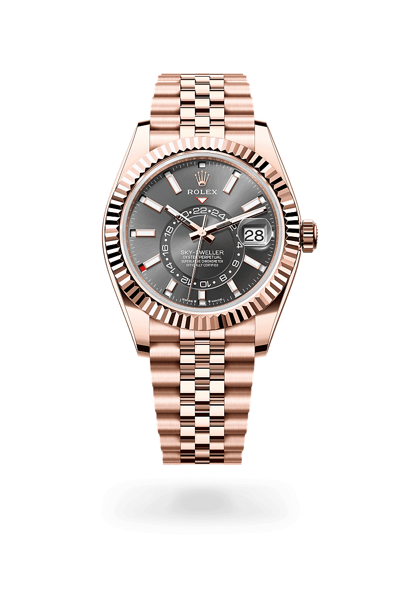 Rolex Sky-Dweller, M336935-0008, 42mm, 18 kt Everose-goud