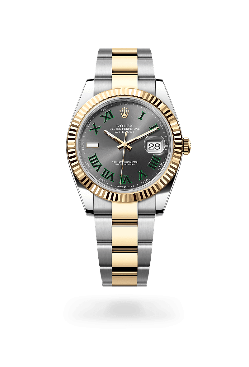 Rolex Datejust 41, M126333-0019, 41mm, Geel Rolesor - een combinatie van Oystersteel en geelgoud