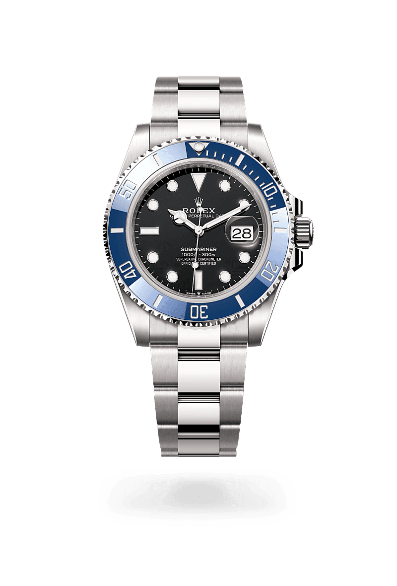 Rolex Submariner Date, M126619LB-0003, 41mm, 18 kt witgoud