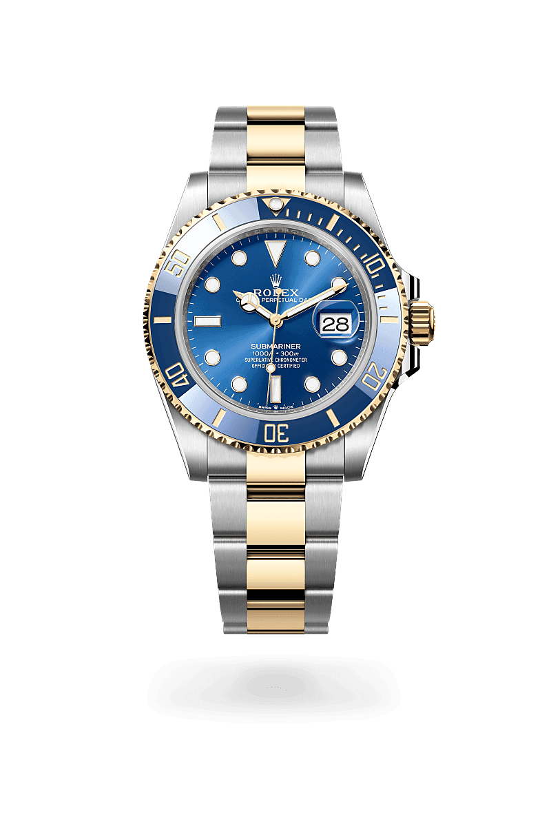 Rolex Submariner Date, M126613LB-0002, 41mm, Geel Rolesor - een combinatie van Oystersteel en geelgoud
