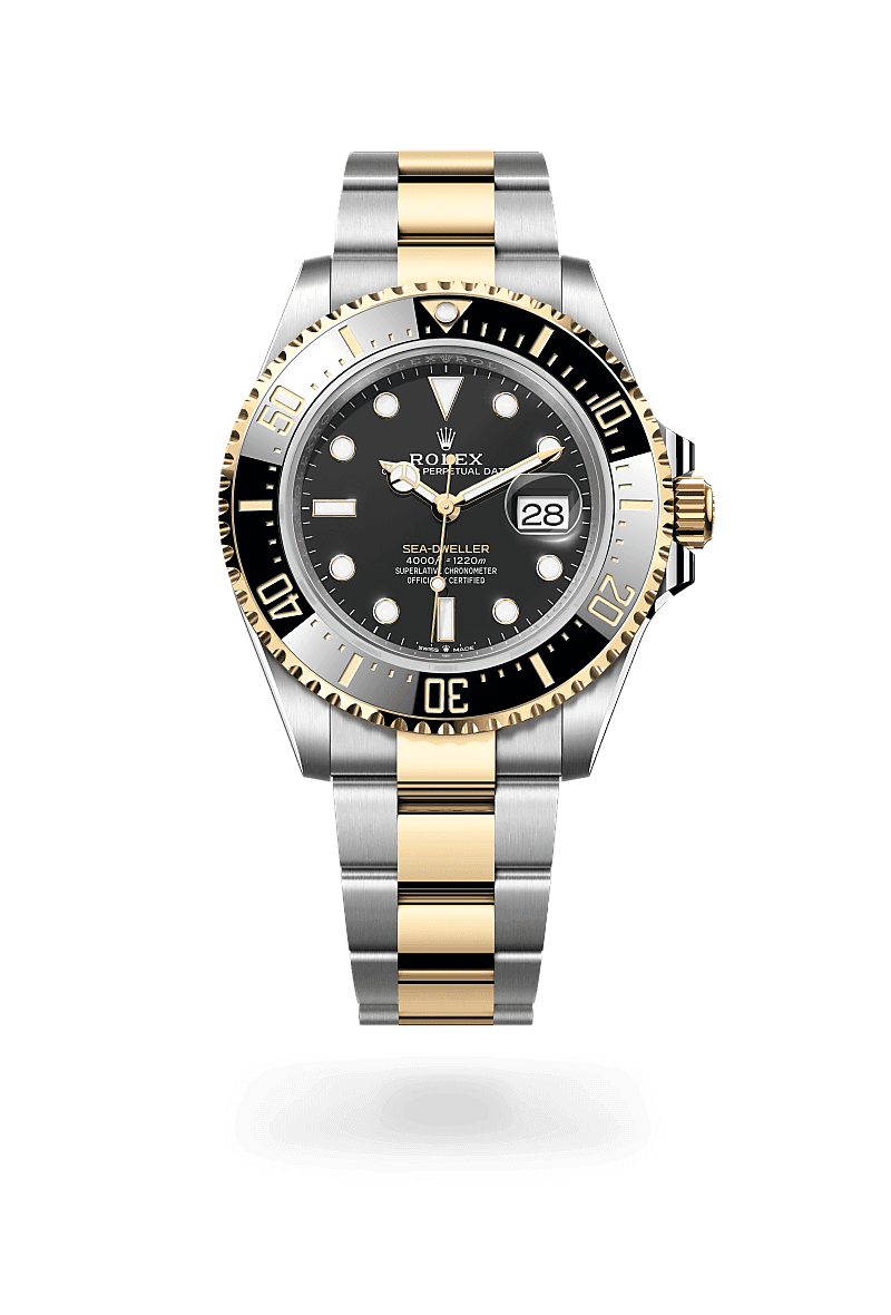 Rolex Sea-Dweller, M126603-0001, 43mm, Geel Rolesor - een combinatie van Oystersteel en geelgoud