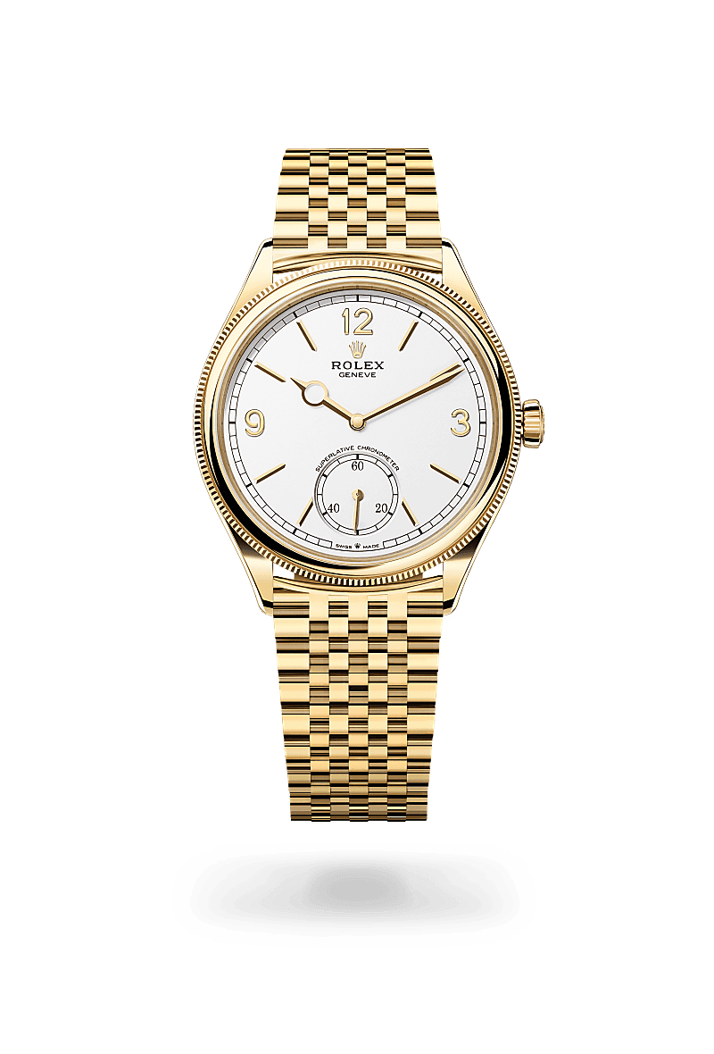 Rolex 1908, M52508-0008, 39mm, 18 kt geelgoud