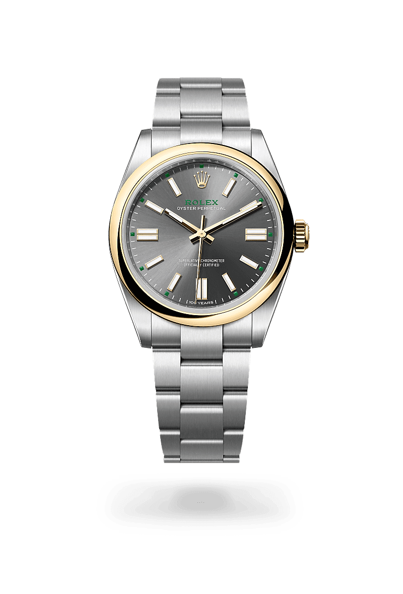 Rolex Oyster Perpetual 41, M134303-0001, 41mm, Geel Rolesor - een combinatie van Oystersteel en geelgoud