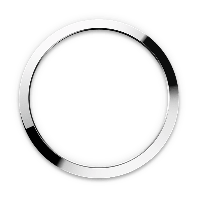 Gladde bezel