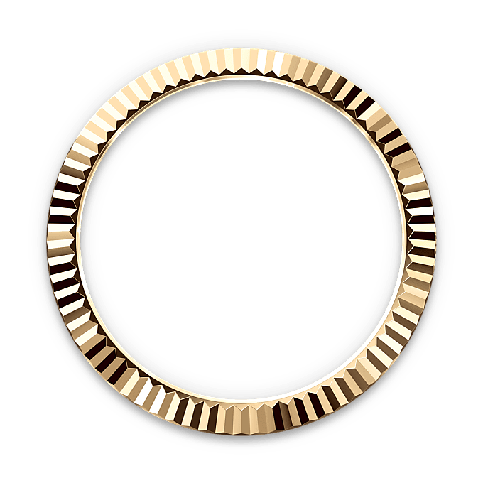 De gekartelde bezel