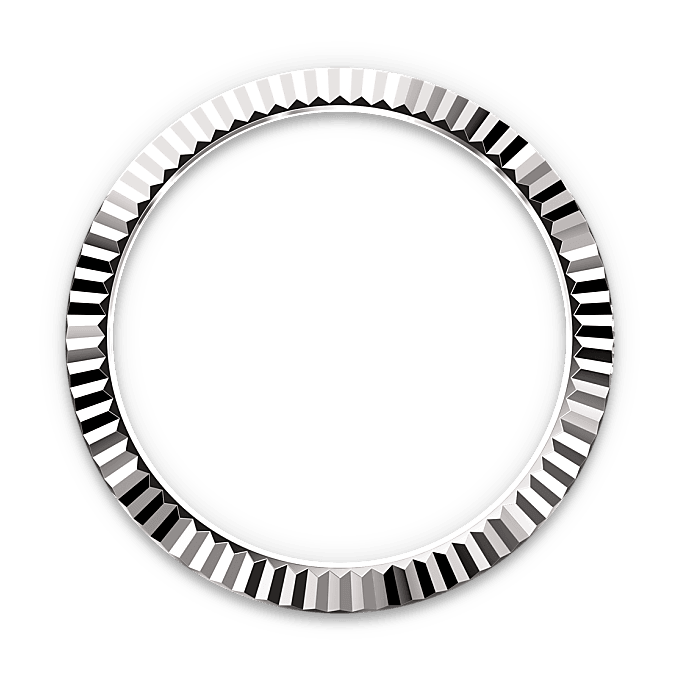 De gekartelde bezel