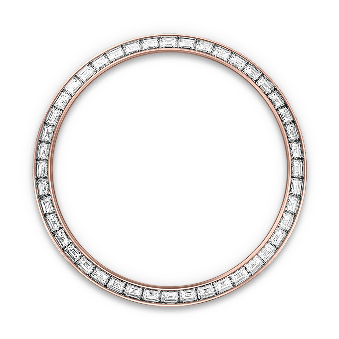 Bezel bezet met diamanten