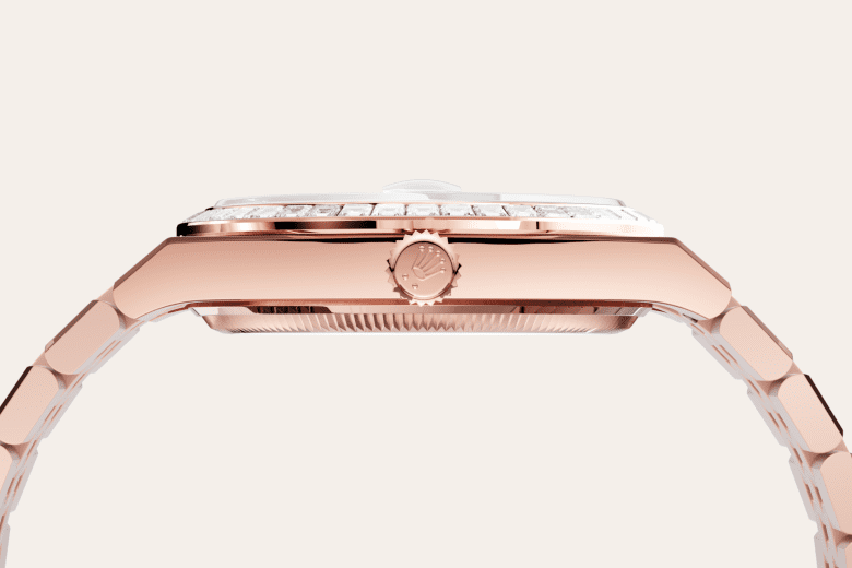 18 kt Everose-goud