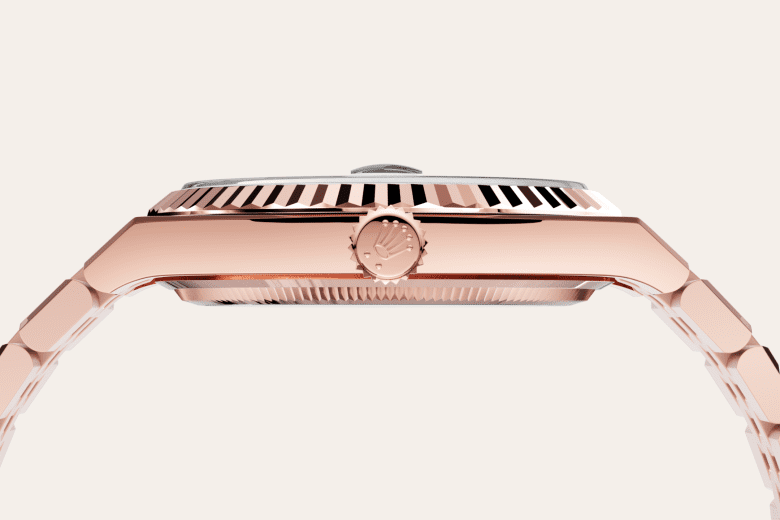 18 kt Everose-goud