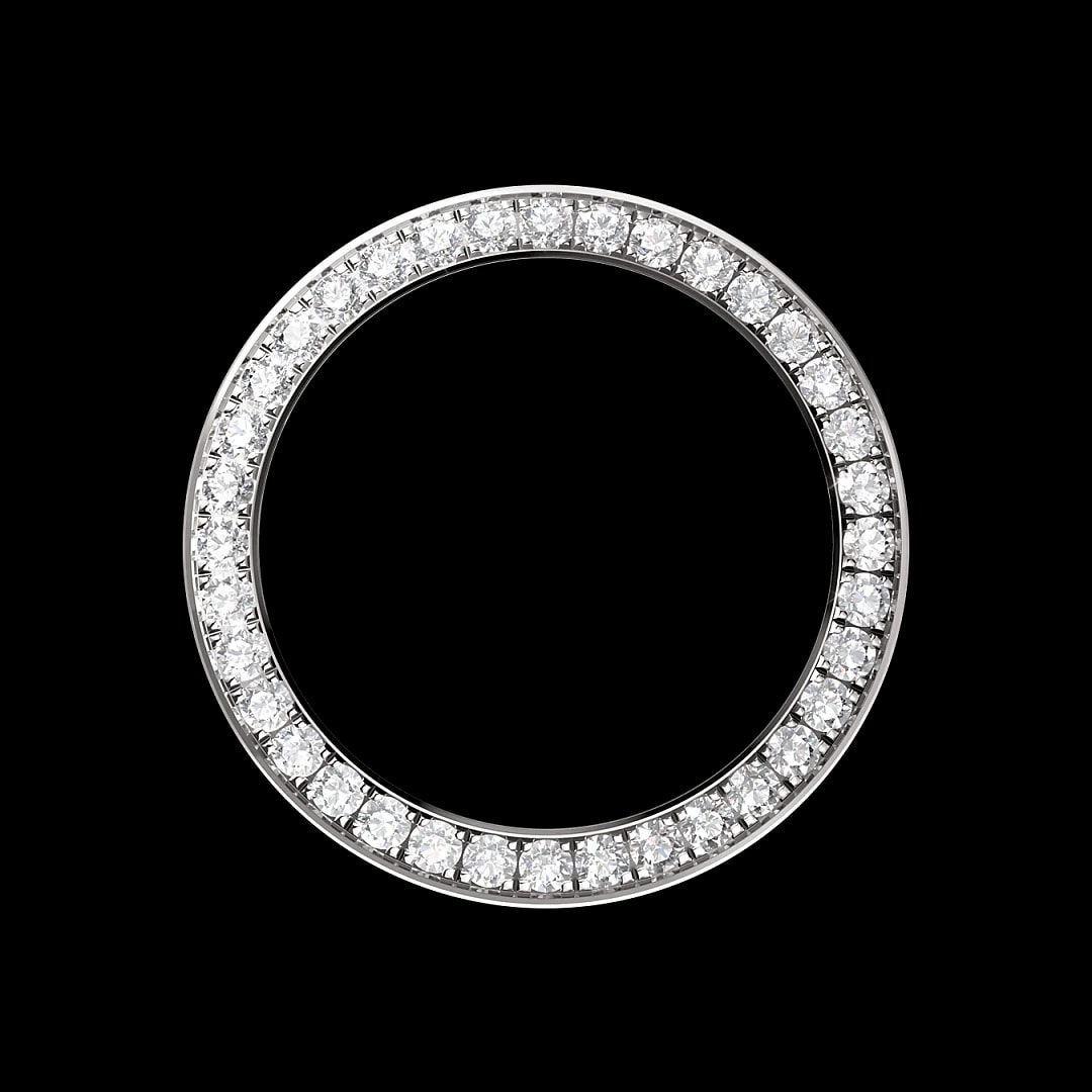 Bezel bezet met diamanten