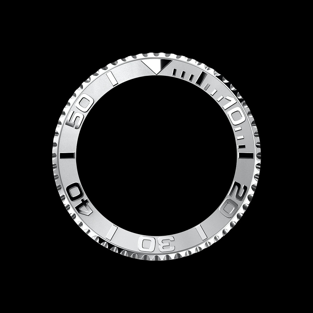 Bidirectioneel draaibare bezel