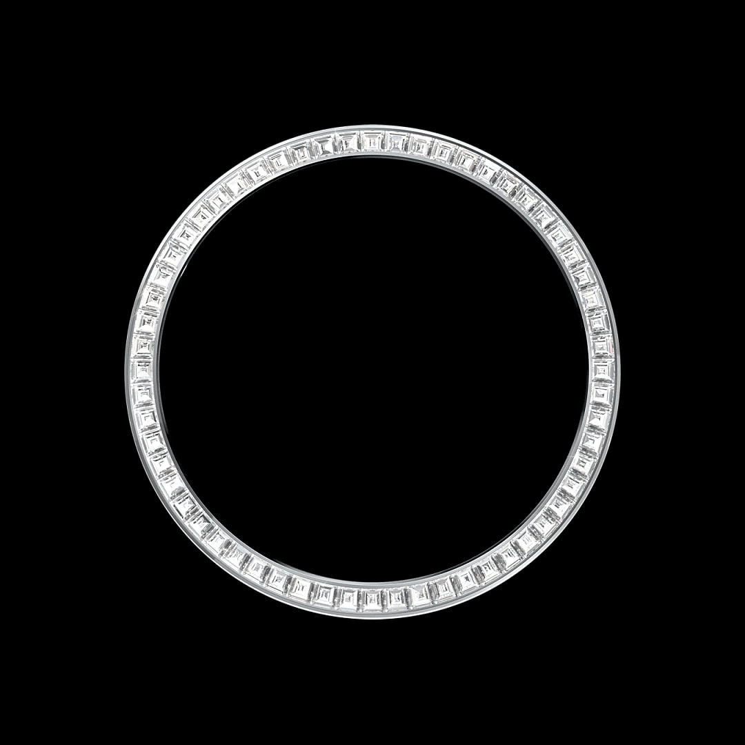 Bezel bezet met diamanten