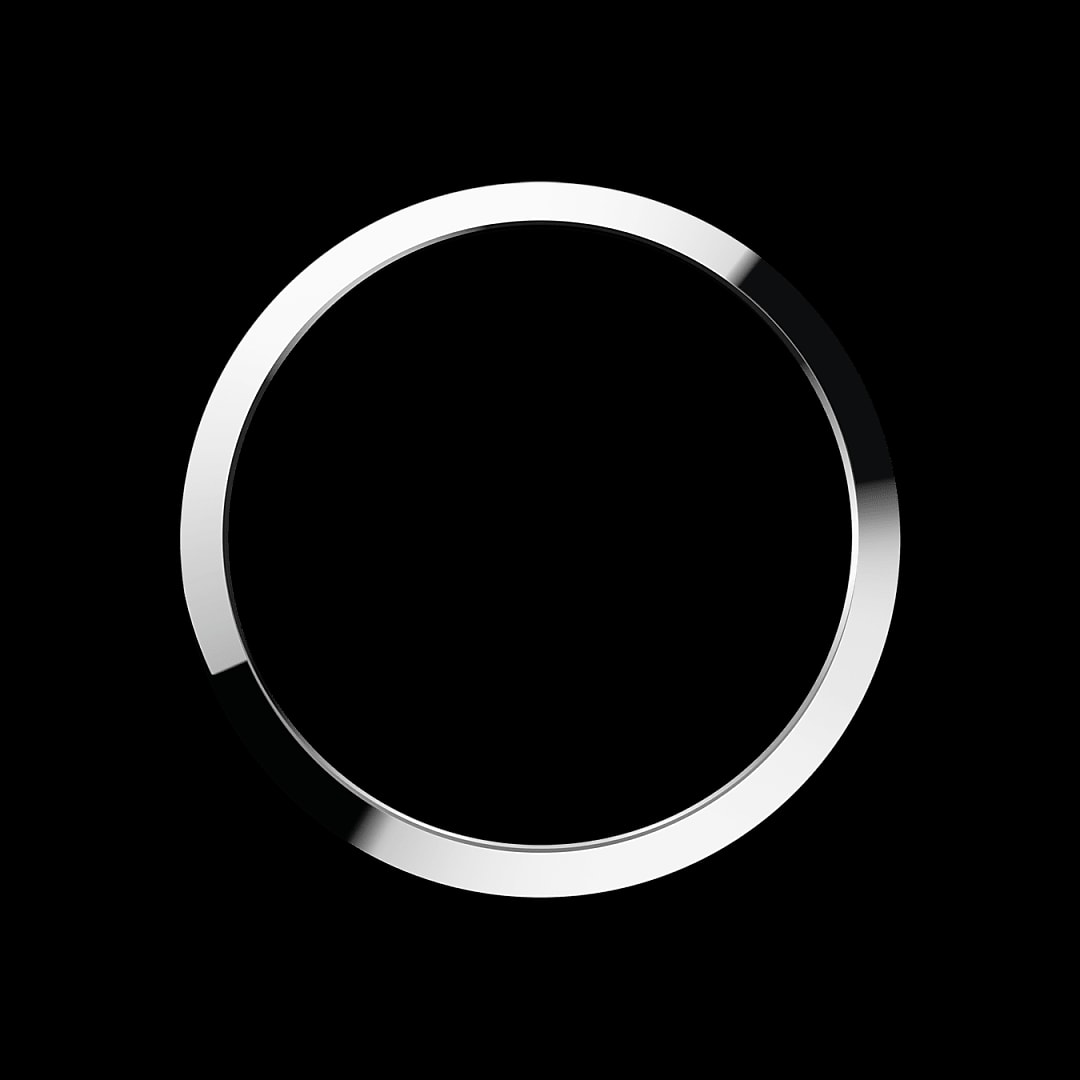 Gladde bezel