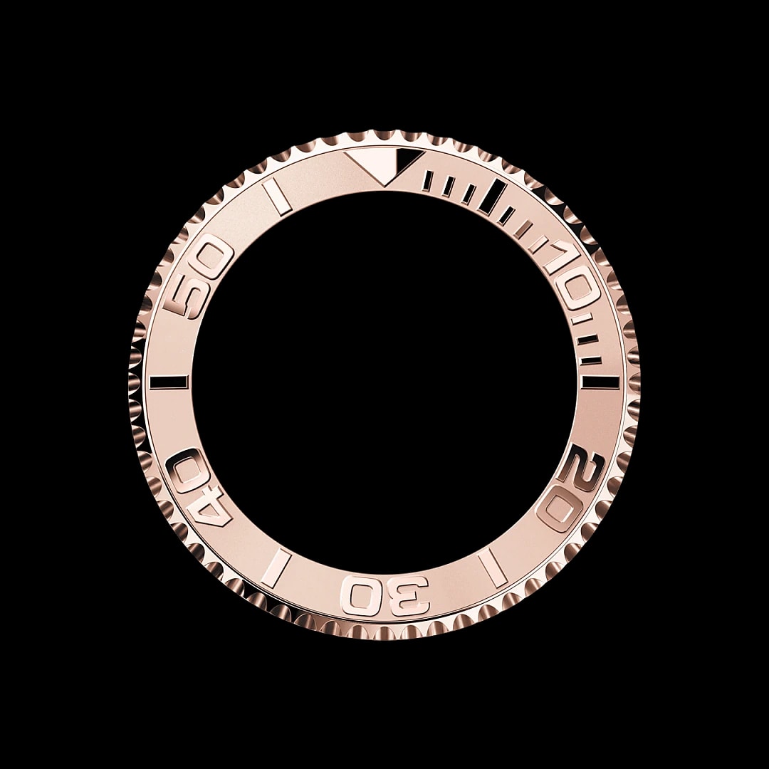 Bidirectioneel draaibare bezel
