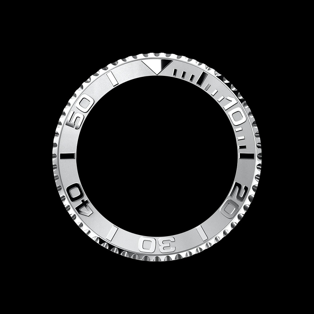 Bidirectioneel draaibare bezel