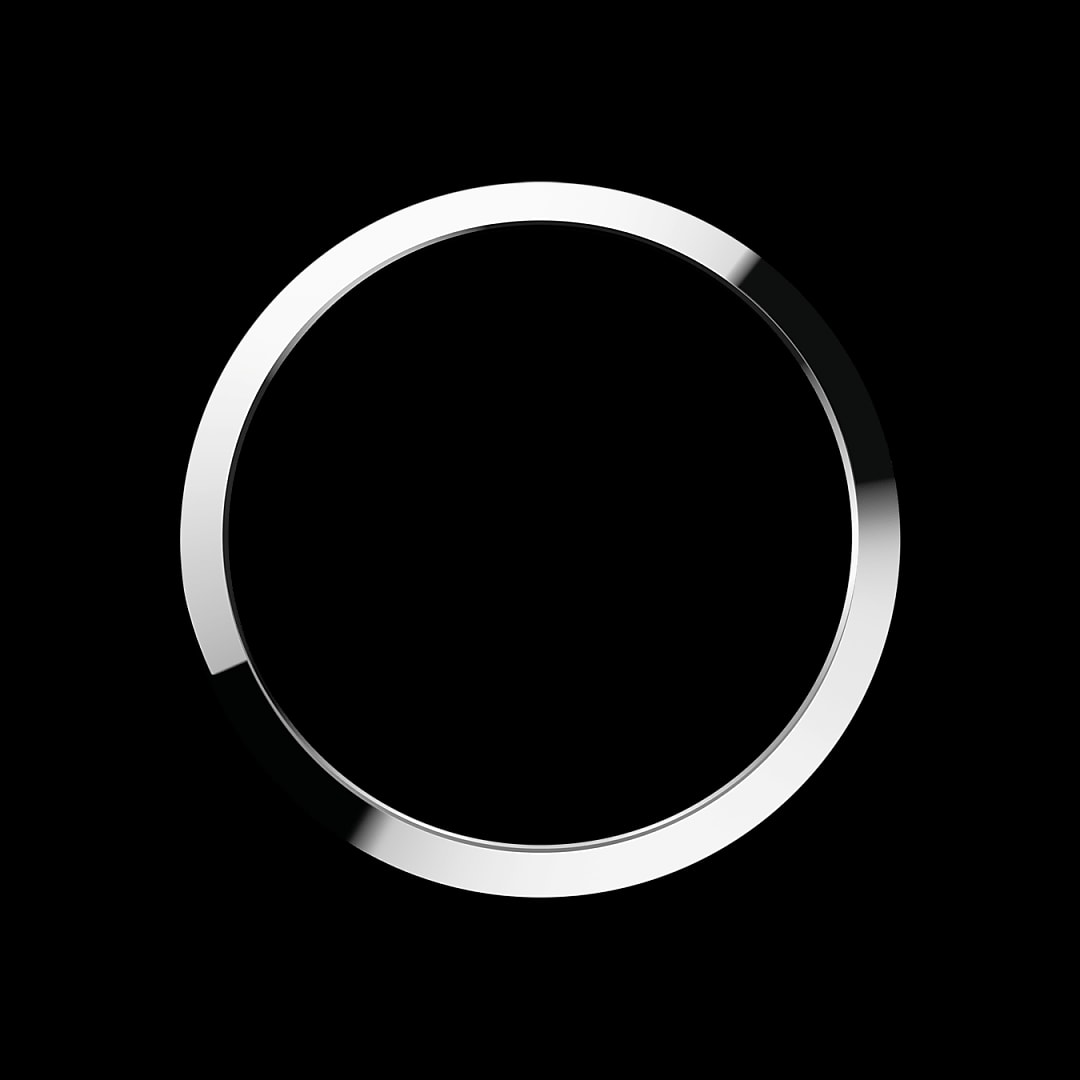 Gladde bezel