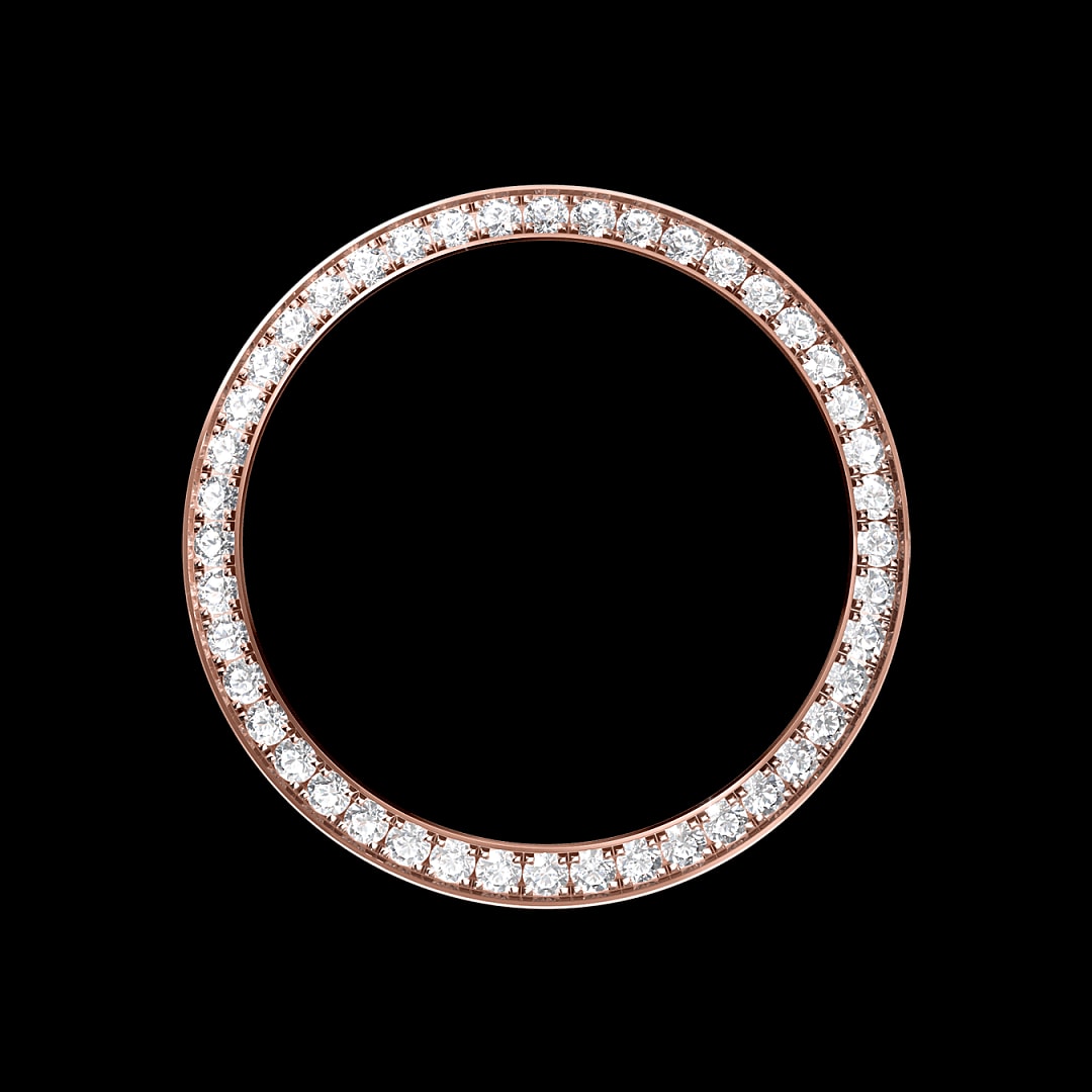 Bezel bezet met diamanten