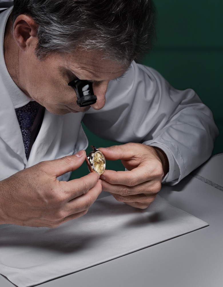 De diagnose van het horloge