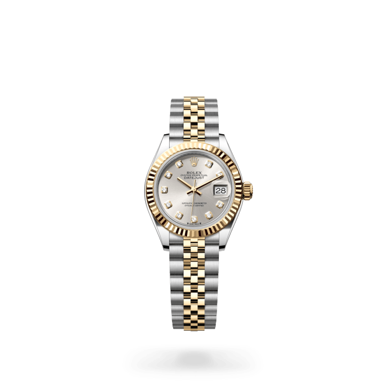 Rolex Lady-Datejust, M279173-0007, 28mm, Geel Rolesor - een combinatie van Oystersteel en geelgoud