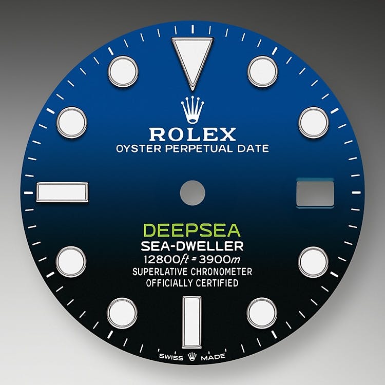 D-Blue-wijzerplaat Rolex