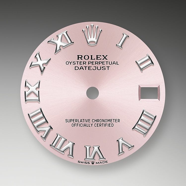 Roze wijzerplaat Rolex