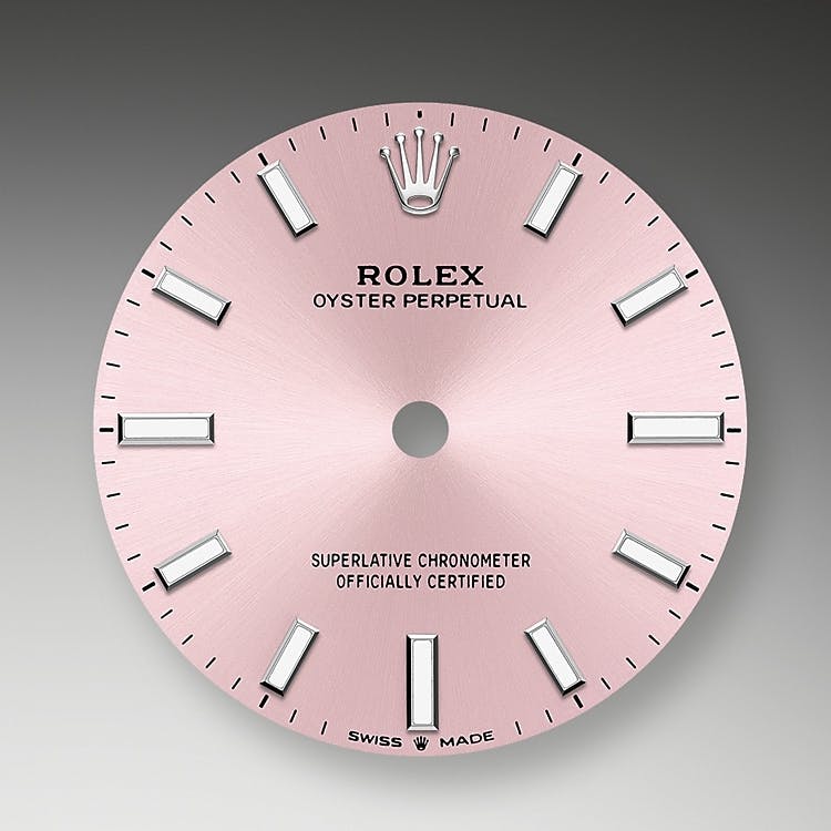 Roze wijzerplaat Rolex