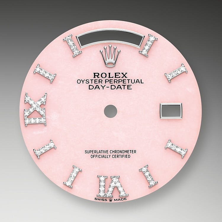 Roze opalen wijzerplaat Rolex
