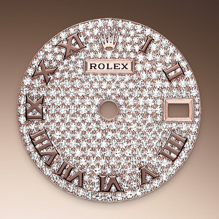 Diamond-Paved Dial Rolex