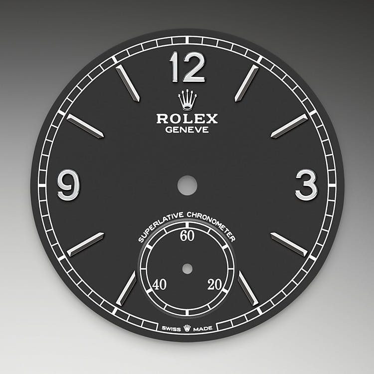 Intense black dial Rolex