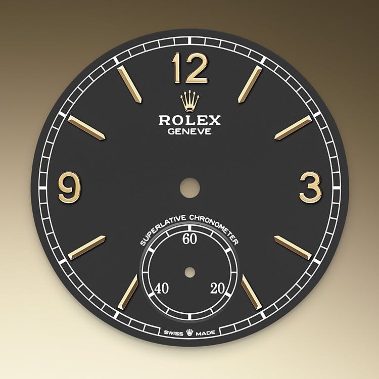 Intense black dial Rolex