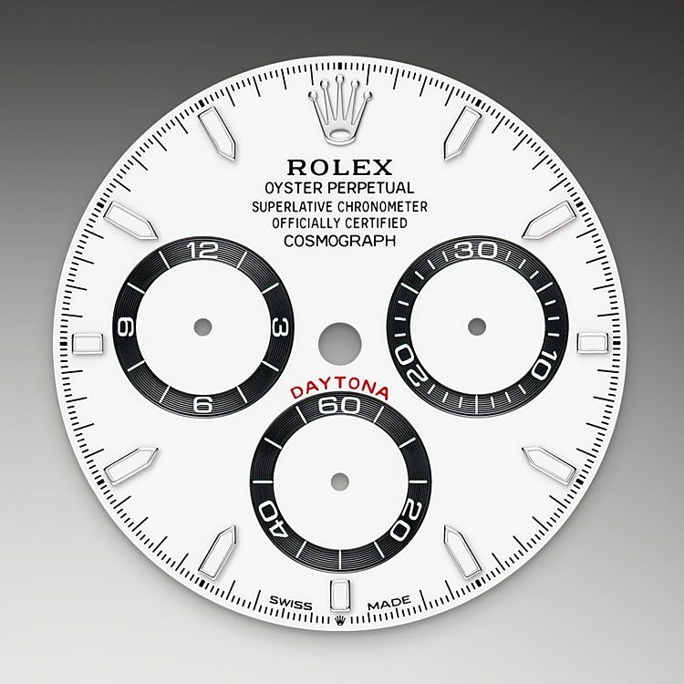White dial Rolex